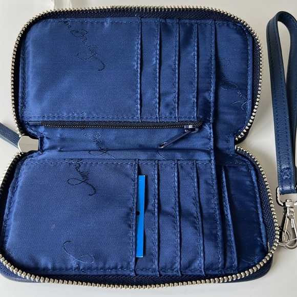 Vera Bradley Cuban Tiles RFID Zip Around Wallet Wristet Clutch - Picture 6 of 11